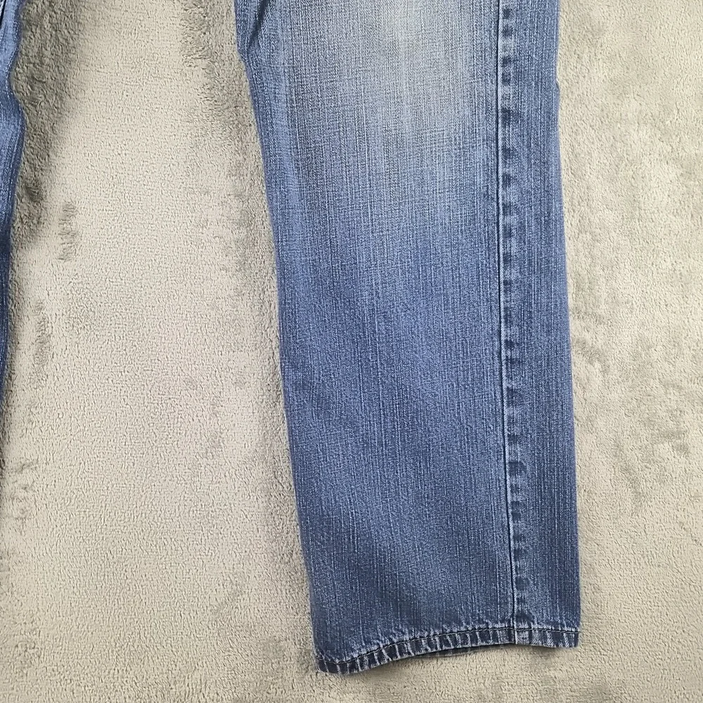 Levis 559 Relaxed Straight Jeans Mens 38x32 Blue Denim Medium Wash Cotton Y2K
